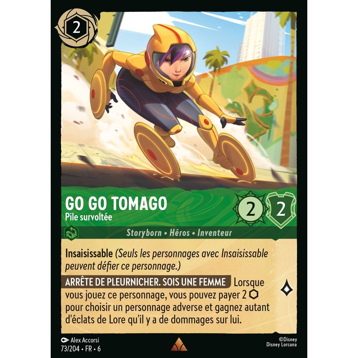 Go Go Tamago, Supercharged Battery - 73/204 - AZS - La Mer Azurite - Rare - French