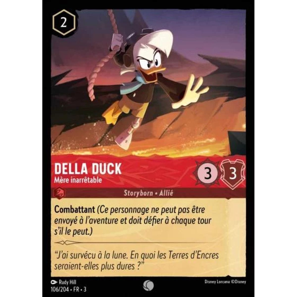 Item Della Duck, Unstoppable Mother - 106/204 - ITI - Les Terres d'Encres - Commune - French