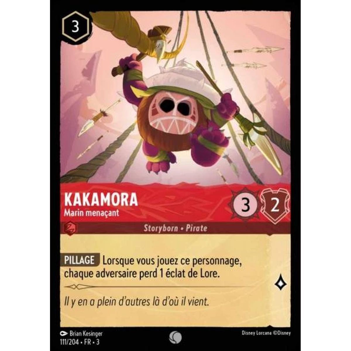 Kakamora, Menacing Sailor - 111/204 - ITI - Les Terres d'Encres - Commune - French