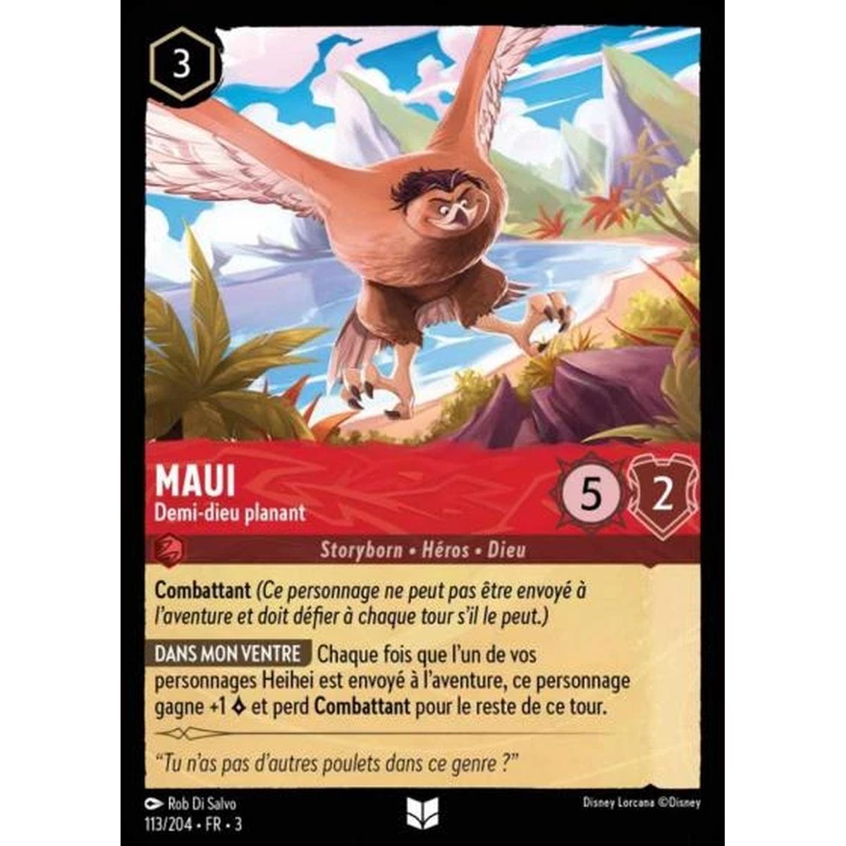 Item Maui, Soaring Demigod - 113/204 - ITI - Les Terres d'Encres - Uncommon - French