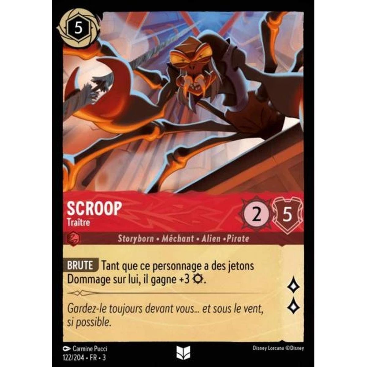 Item Scroop, Traitor - 122/204 - ITI - Les Terres d'Encres - Uncommon - French