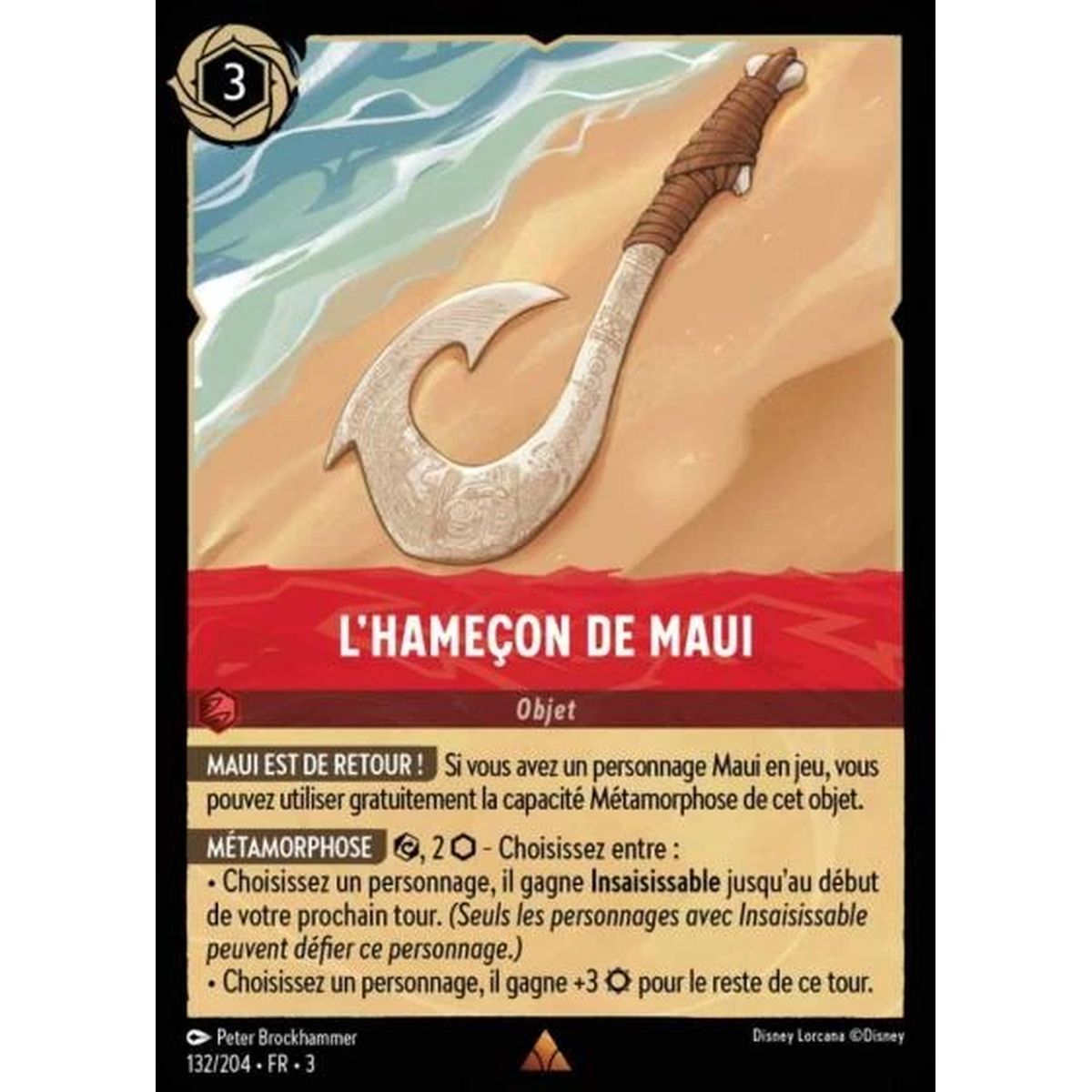 Item Maui's fishhook - 132/204 - ITI - Les Terres d'Encres - Rare - French