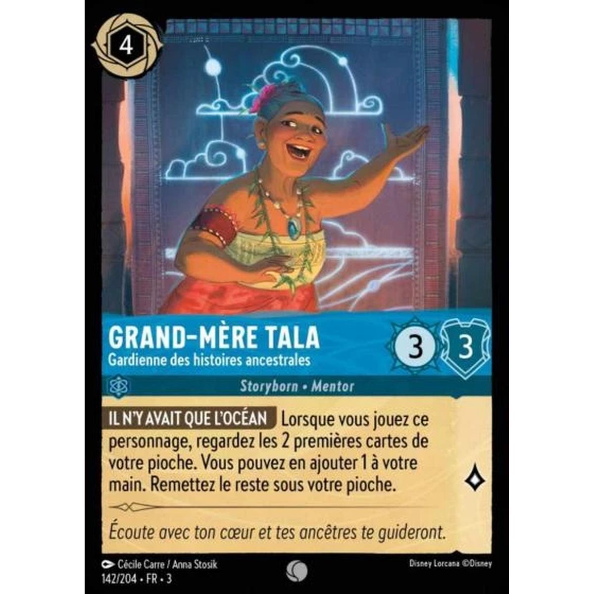 Item Grandmother Tala, Keeper of ancestral stories - 142/204 - ITI - Les Terres d'Encres - Commune - French