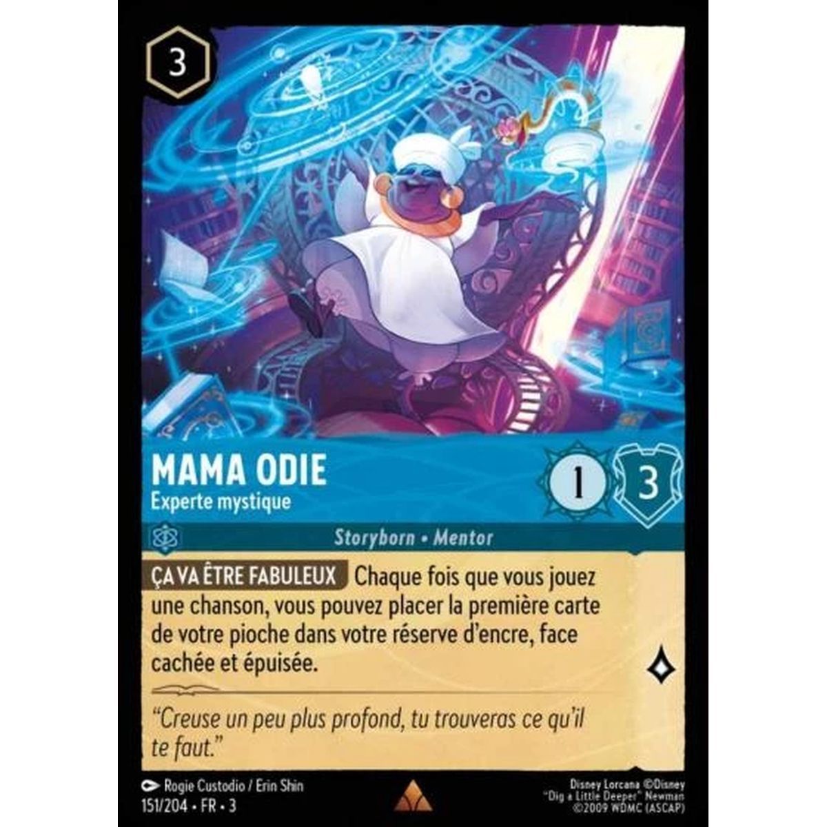 Mama Odie, Mystical Expert - 151/204 - ITI - Les Terres d'Encres - Rare - French