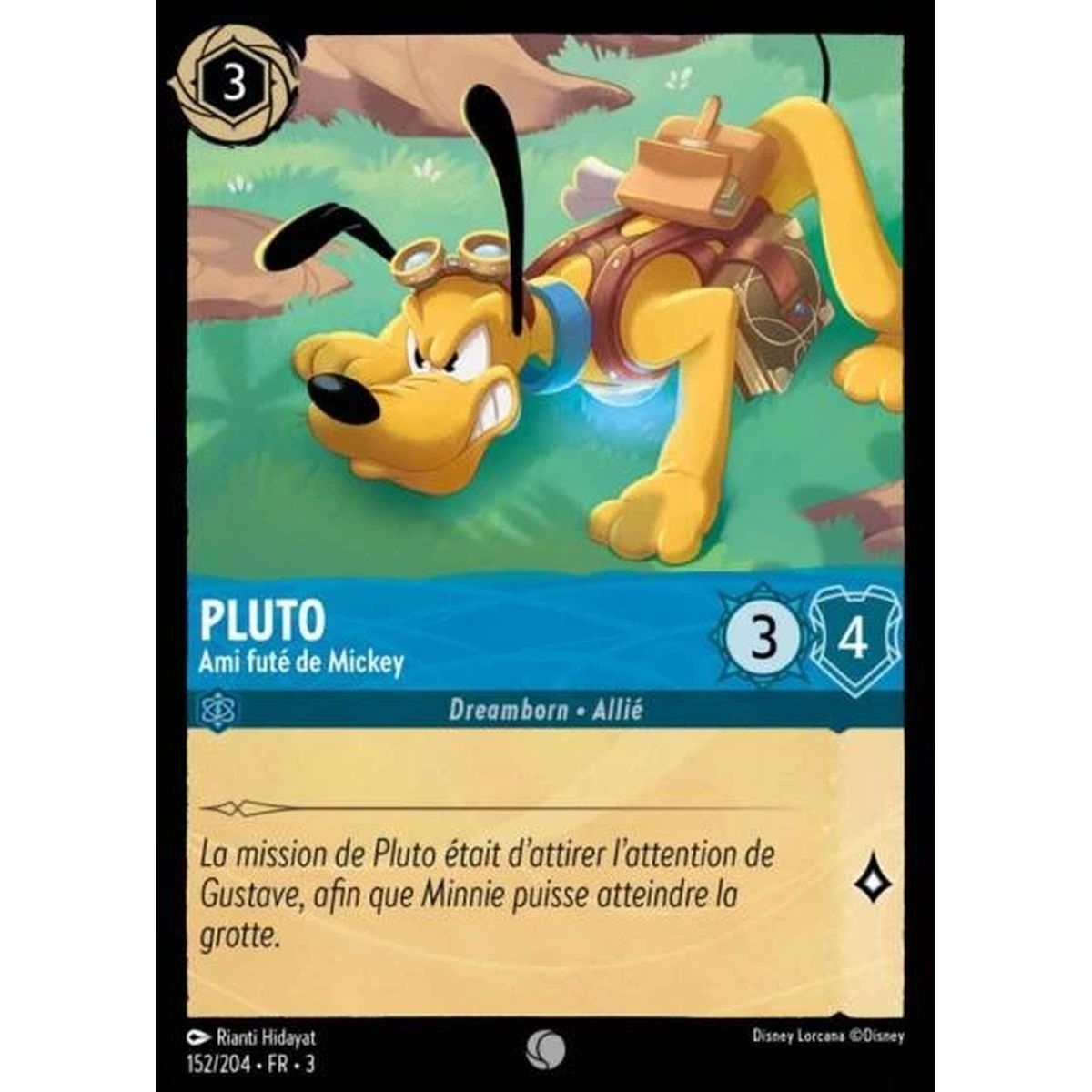 Item Pluto, Mickey's Smart Friend - 152/204 - ITI - Les Terres d'Encres - Commune - French