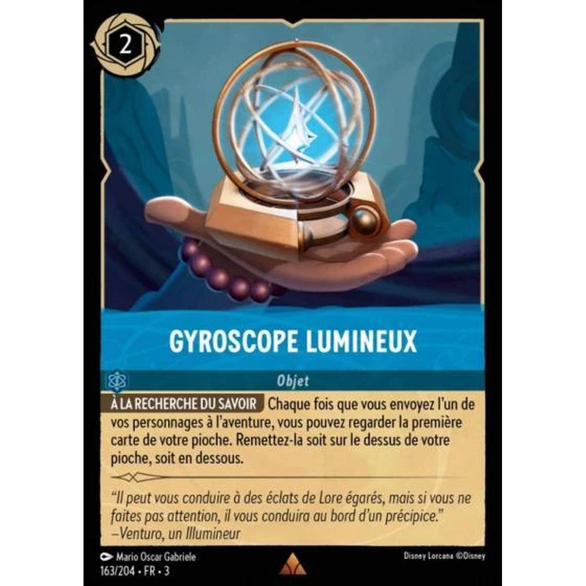 Luminous gyroscope - 163/204 - ITI - Les Terres d'Encres - Brillante - Premium - French