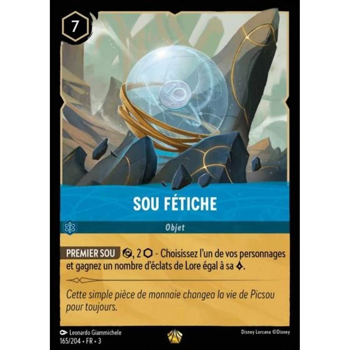 Fetish penny - 165/204 - ITI - Les Terres d'Encres - Legendary - French