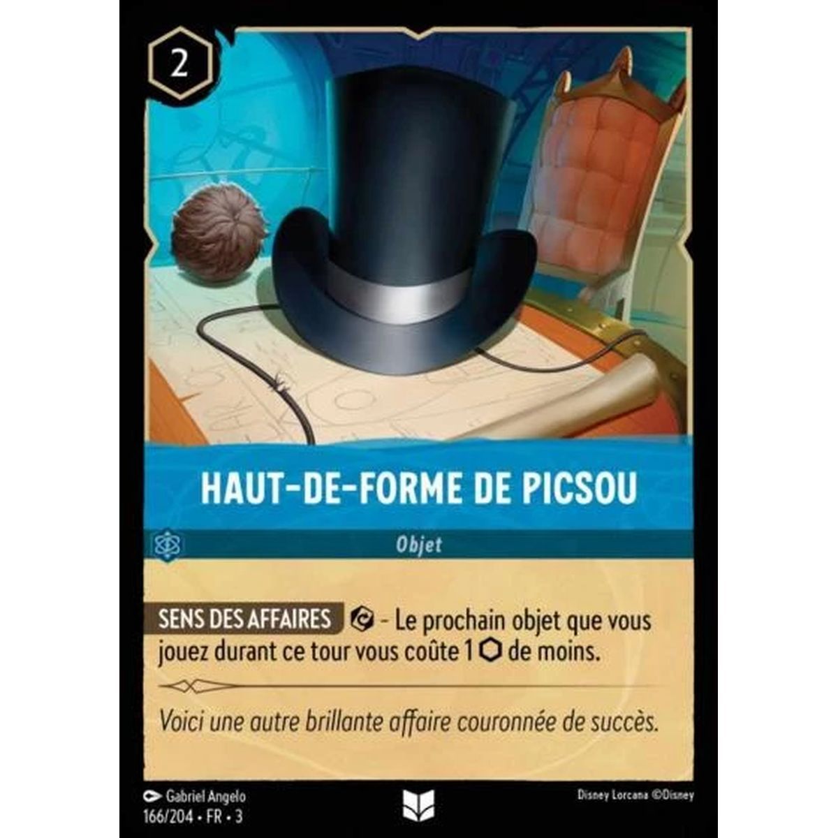 Item Scrooge's top hat - 166/204 - ITI - Les Terres d'Encres - Uncommon - French