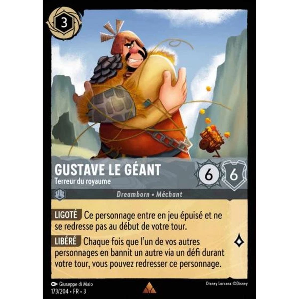 Gustave the Giant, Terror of the Kingdom - 173/204 - ITI - Les Terres d'Encres - Rare - French