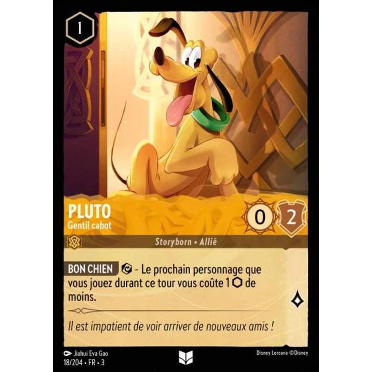 Item Pluto, Gentil mutt - 18/204 - ITI - Les Terres d'Encres - Uncommon - French