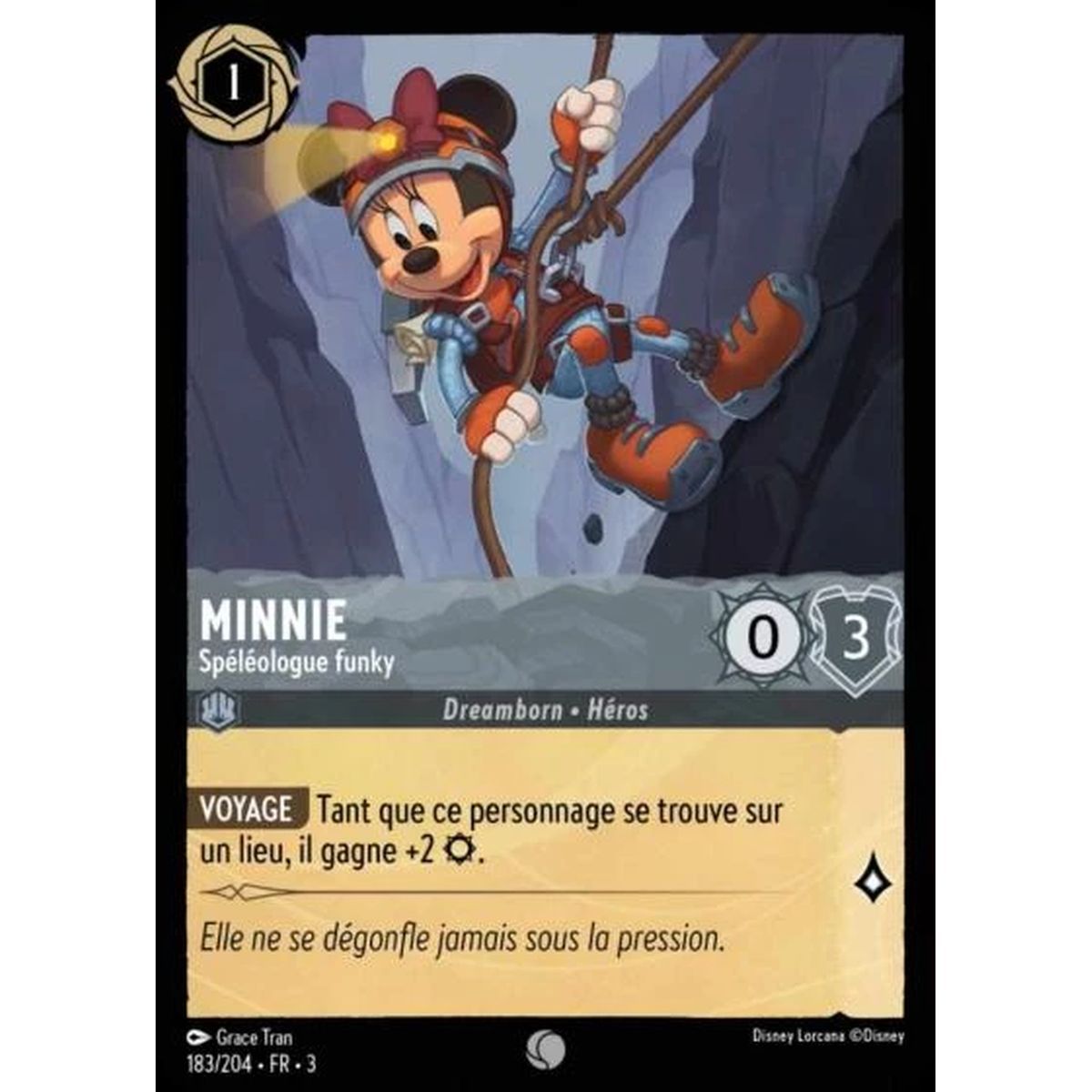 Minnie, Funky Speleologist - 183/204 - ITI - Les Terres d'Encres - Commune - French