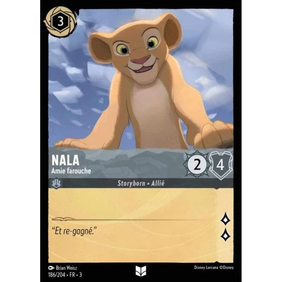 Nala, Fierce Friend - 186/204 - ITI - Les Terres d'Encres - Uncommon - French