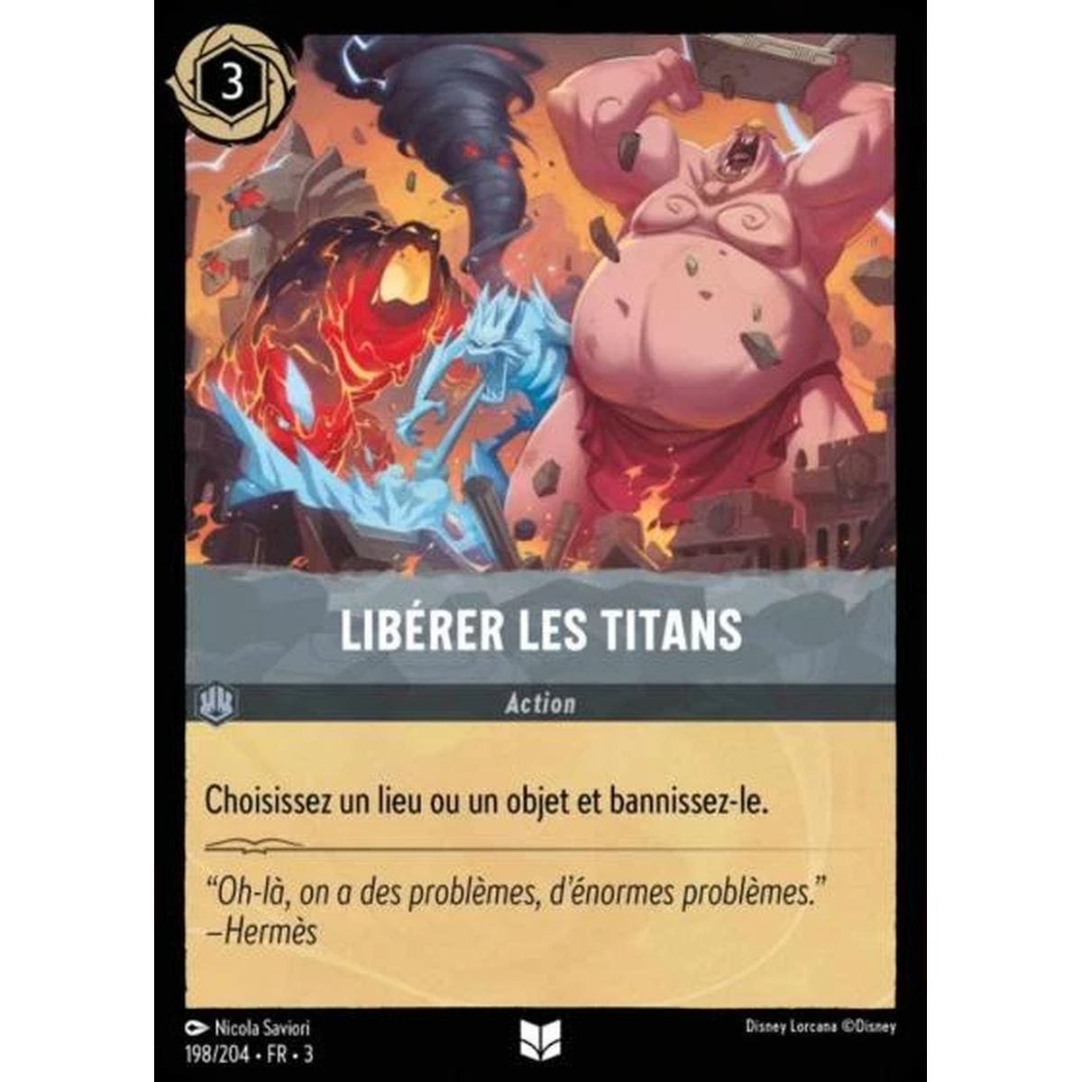 Item Free the titans - 198/204 - ITI - Les Terres d'Encres - Uncommon - French