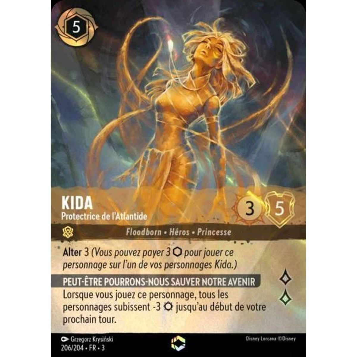 Kida, Protector of Atlantis - 206/204 - ITI - Les Terres d'Encres - Enchanté - French