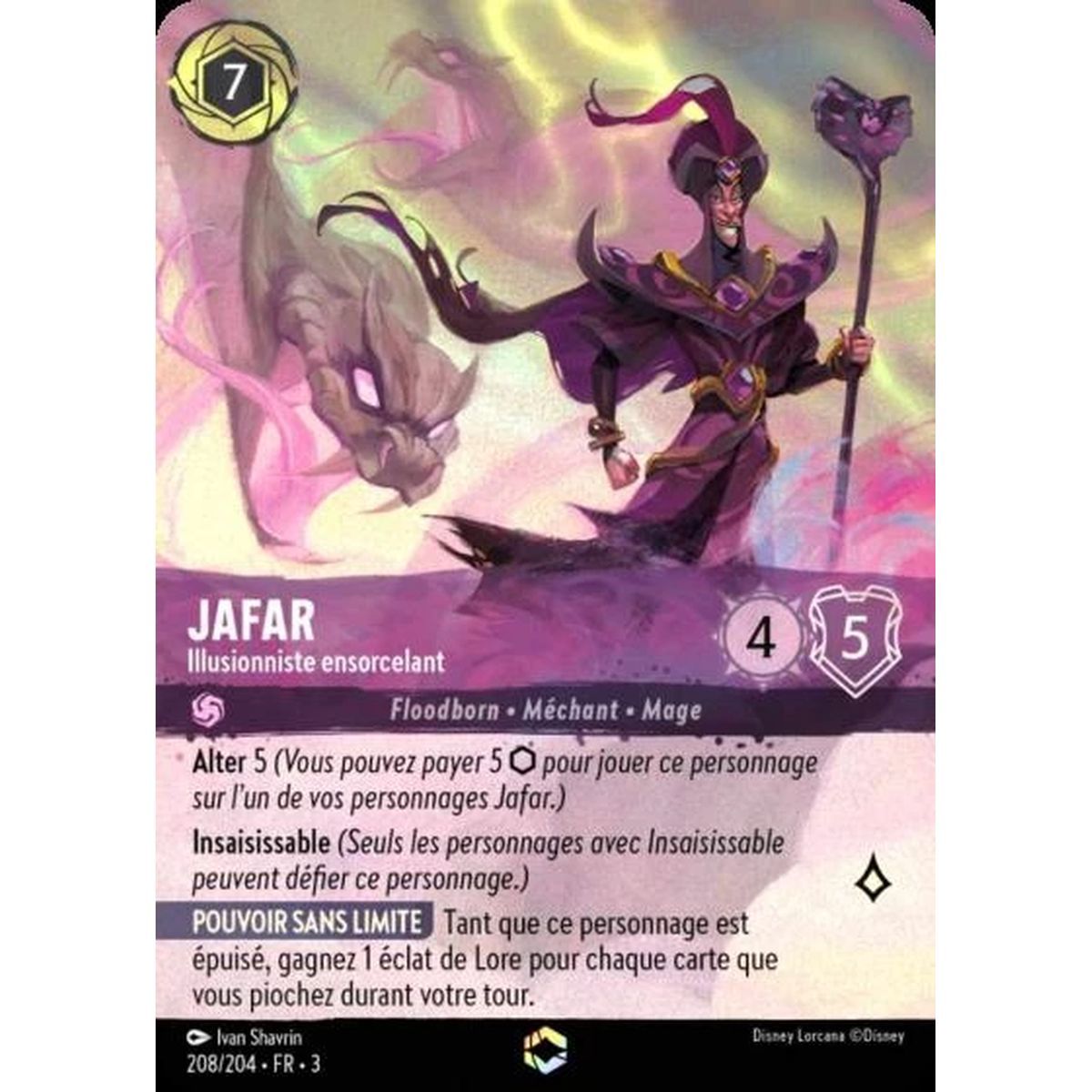 Jafar, Bewitching Illusionist - 208/204 - ITI - Les Terres d'Encres - Enchanté - French