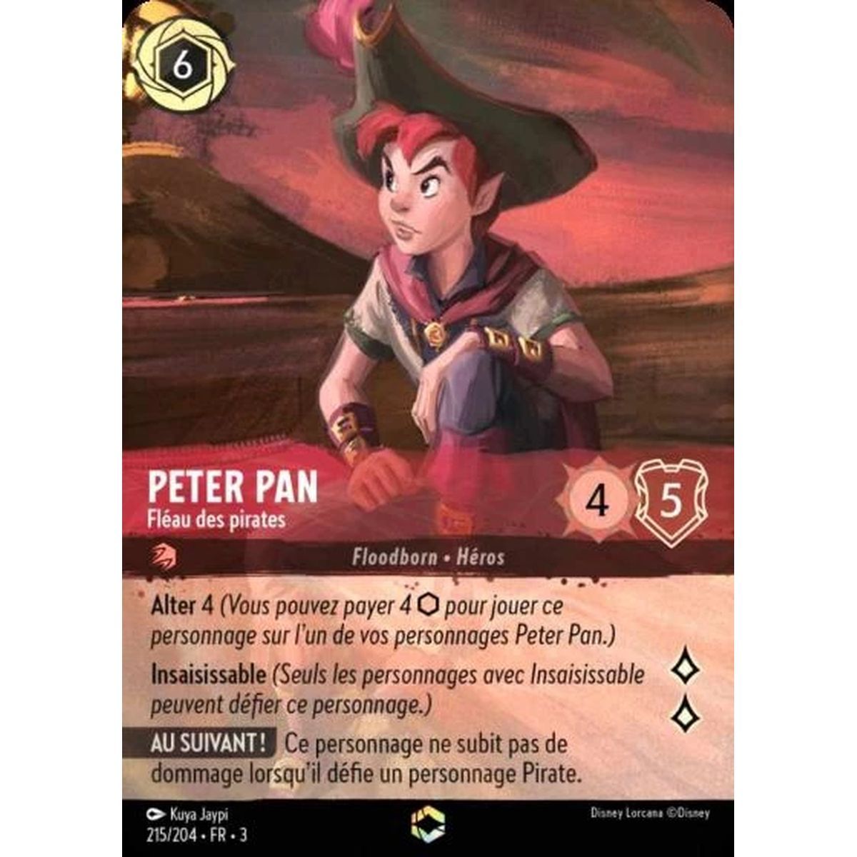 Peter Pan, Bane of Pirates - 215/204 - ITI - Les Terres d'Encres - Enchanté - French