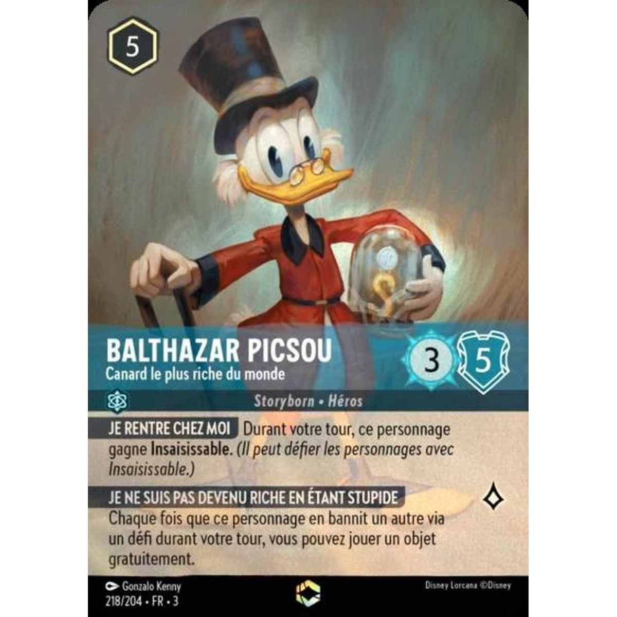 Balthazar Picsou, richest duck in the world - 218/204 - ITI - Les Terres d'Encres - Enchanté - French