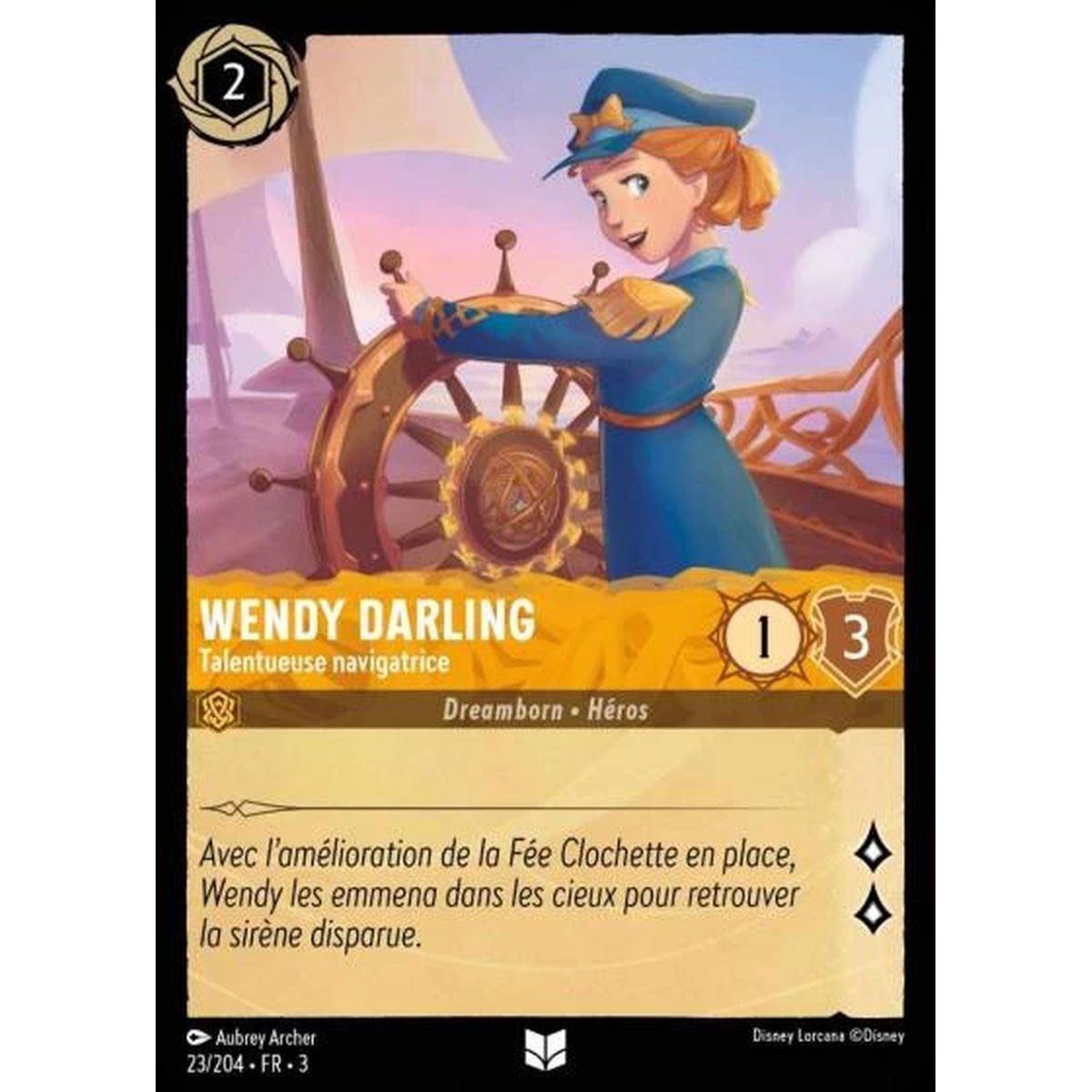 Wendy Darling, Talented Navigator - 23/204 - ITI - Les Terres d'Encres - Uncommon - French