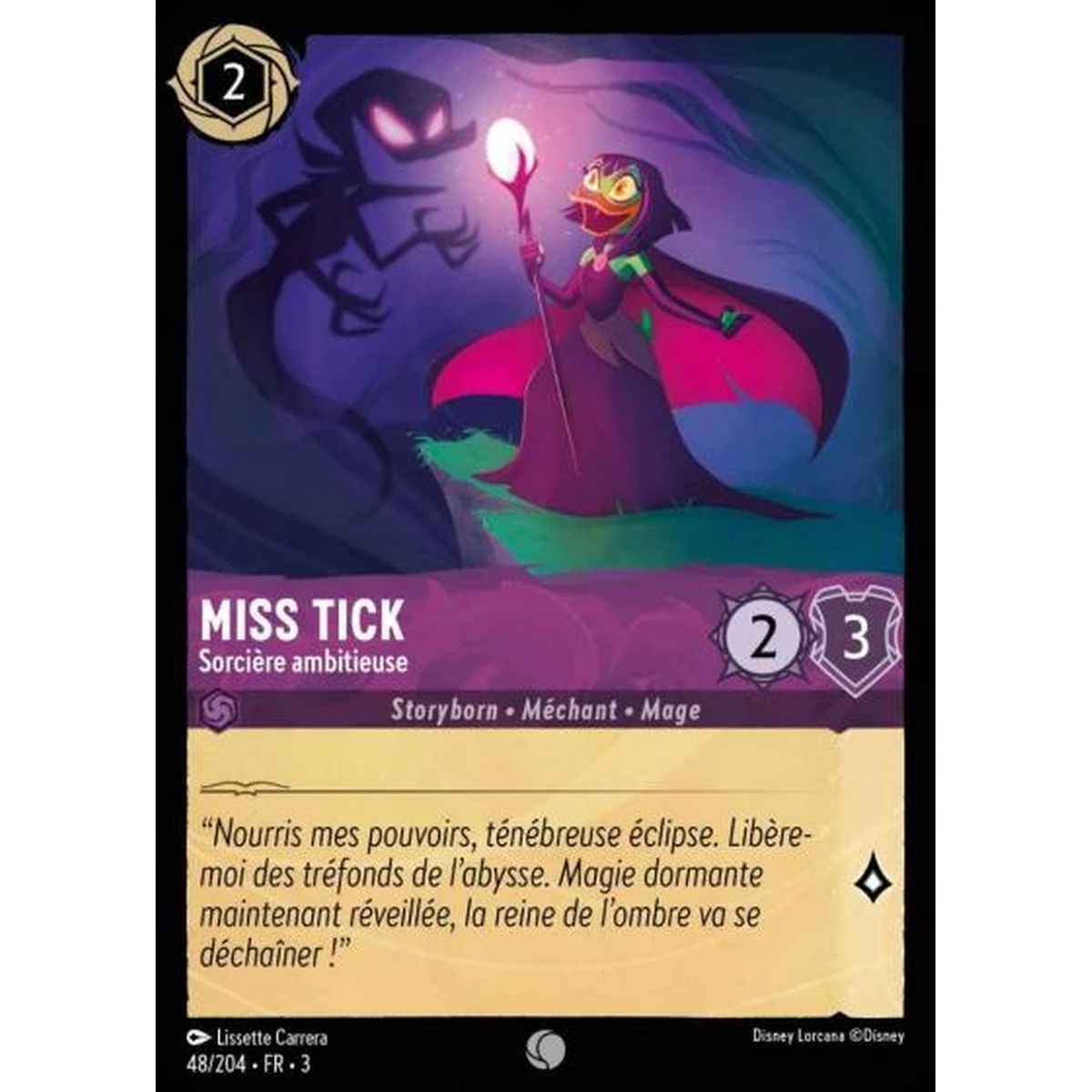 Item Miss Tick, Ambitious Witch - 48/204 - ITI - Les Terres d'Encres - Brillante - Premium - French