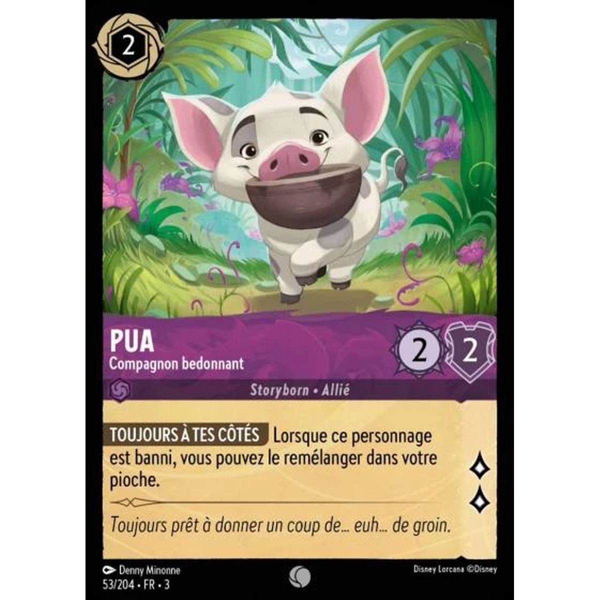 Pua, Pot-bellied Companion - 53/204 - ITI - Les Terres d'Encres - Brillante - Premium - French