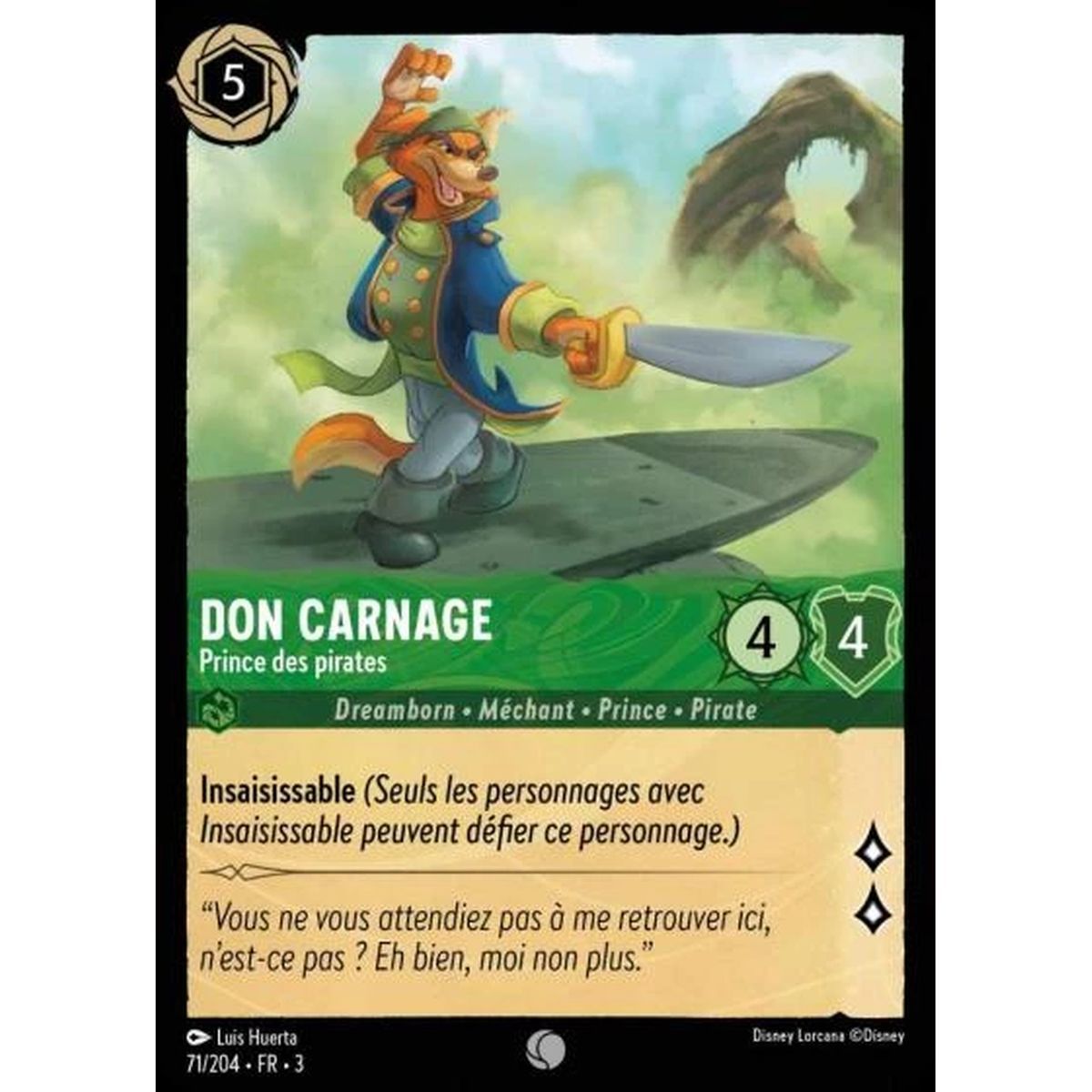 Don Carnage, Prince of Pirates - 71/204 - ITI - Les Terres d'Encres - Commune - French