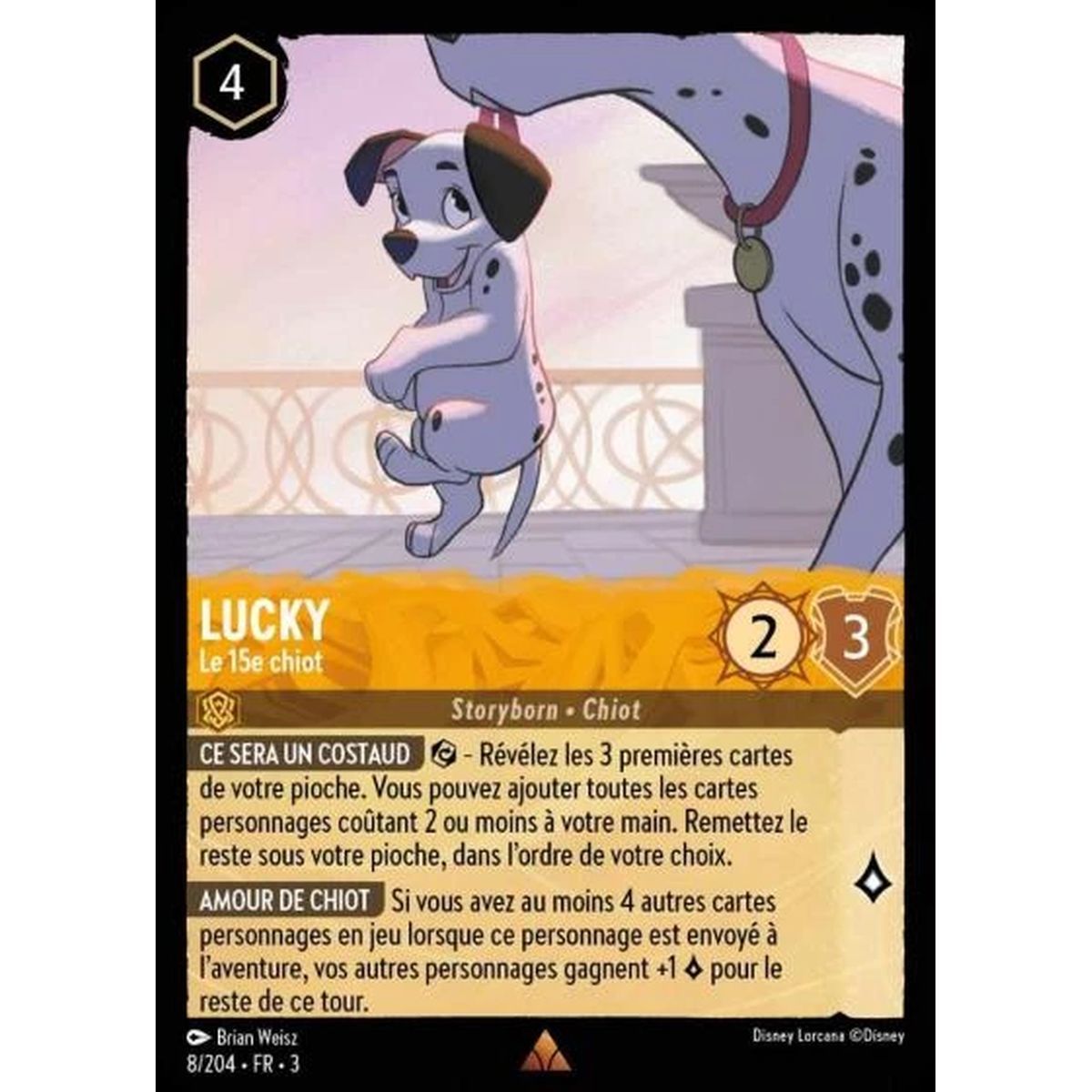 Lucky, The 15th Puppy - 8/204 - ITI - Les Terres d'Encres - Brillante - Premium - French