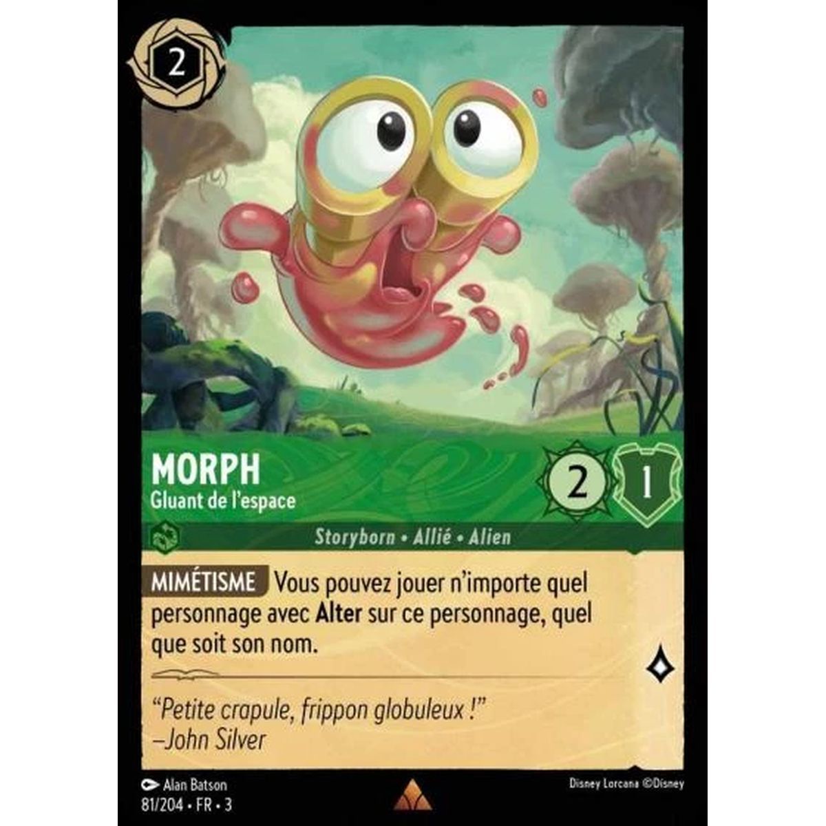 Morph, Space Sticky - 81/204 - ITI - Les Terres d'Encres - Rare - French