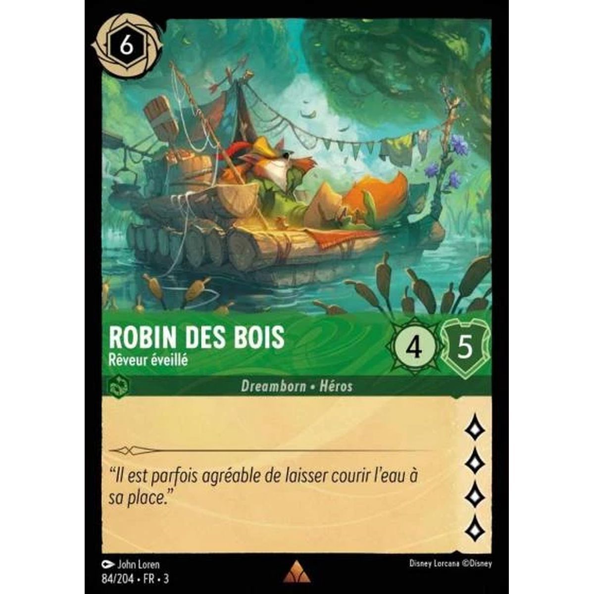 Robin Hood, Daydreamer - 84/204 - ITI - Les Terres d'Encres - Rare - French