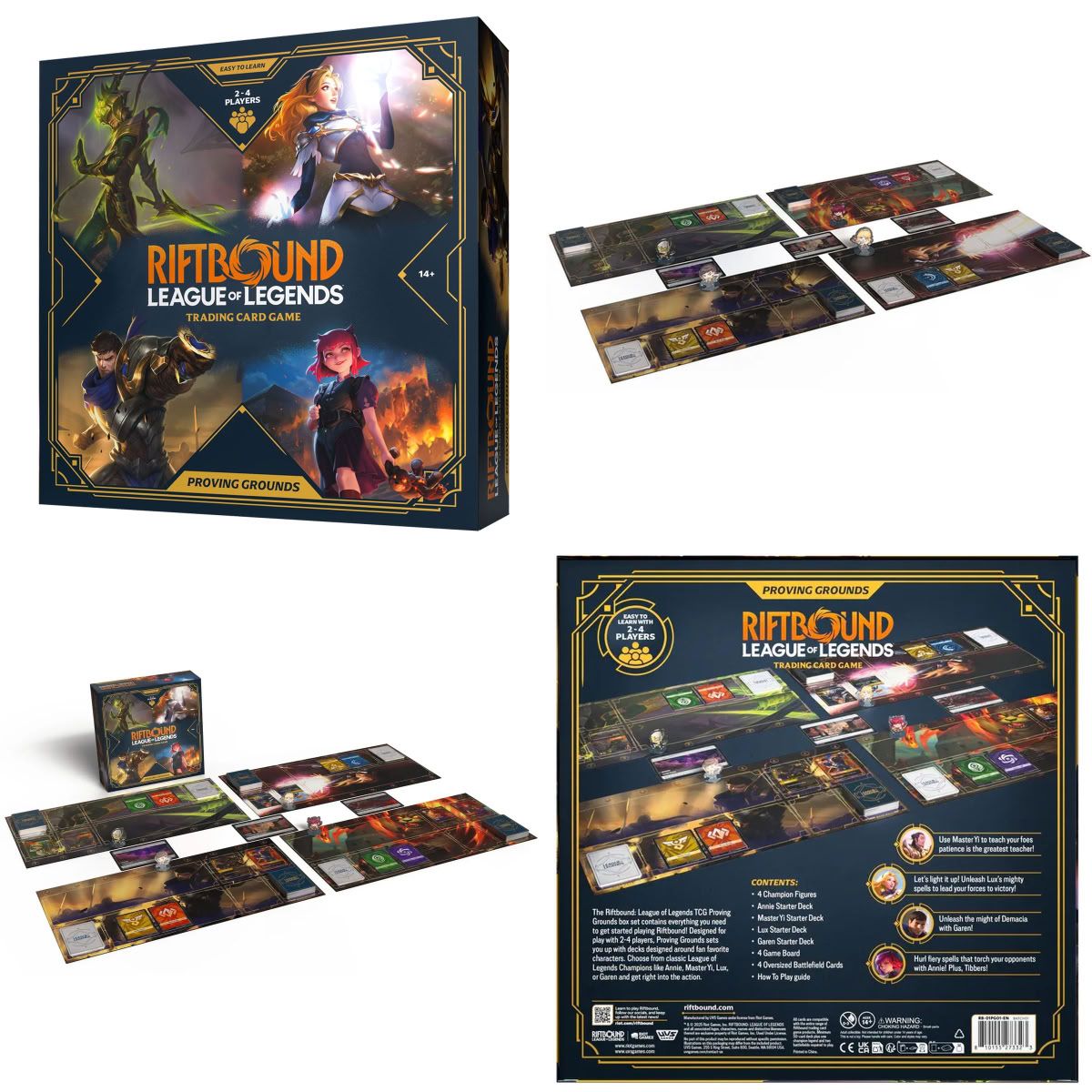 Starter Kit - Origins: Proving Ground/First Steps - Riftbound League of Legends TCG - French