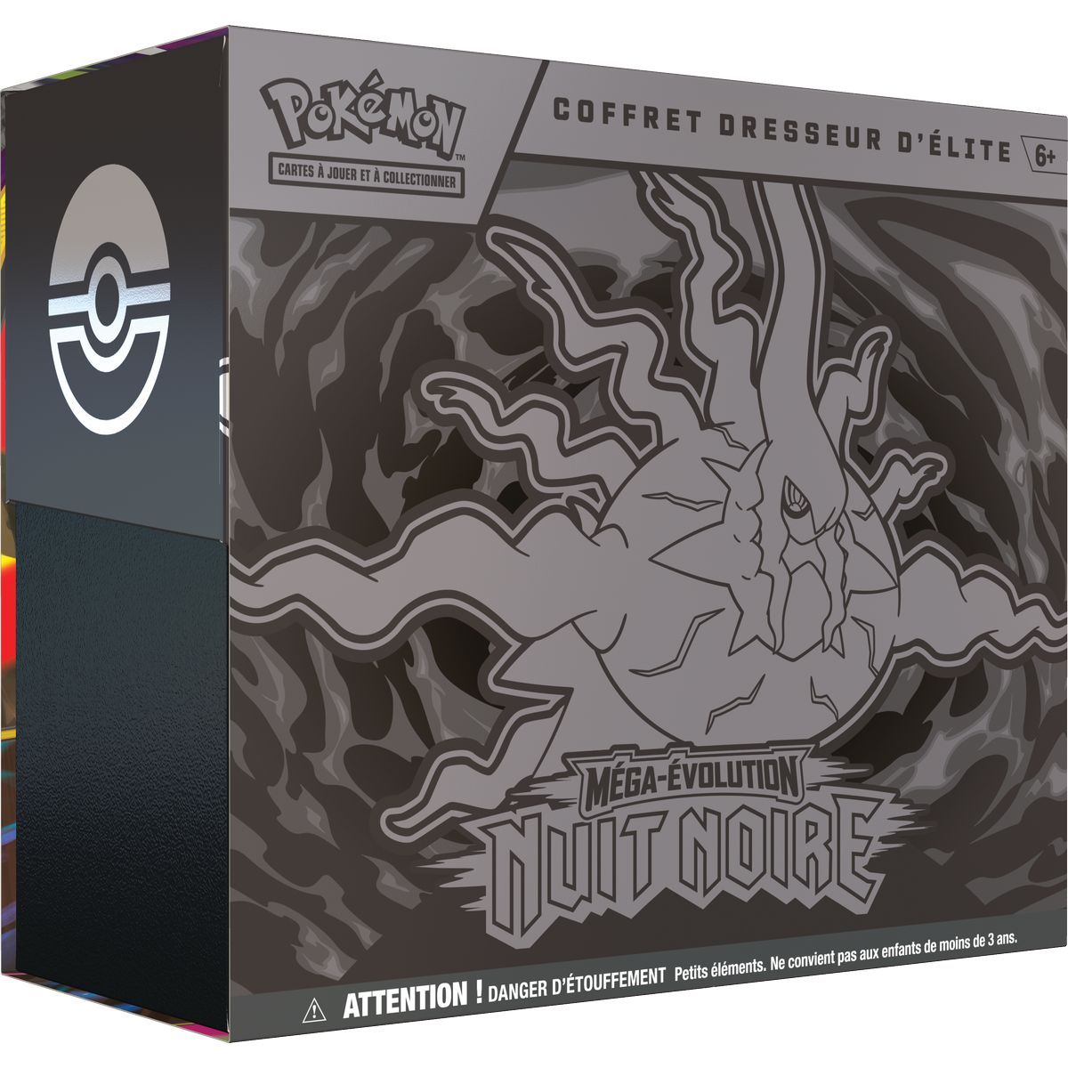 Lot - 1 ETB Mega Evolution: Darkest Hour [ME05] + 1 ETB Phoenix Shield Plexiglass Display Case