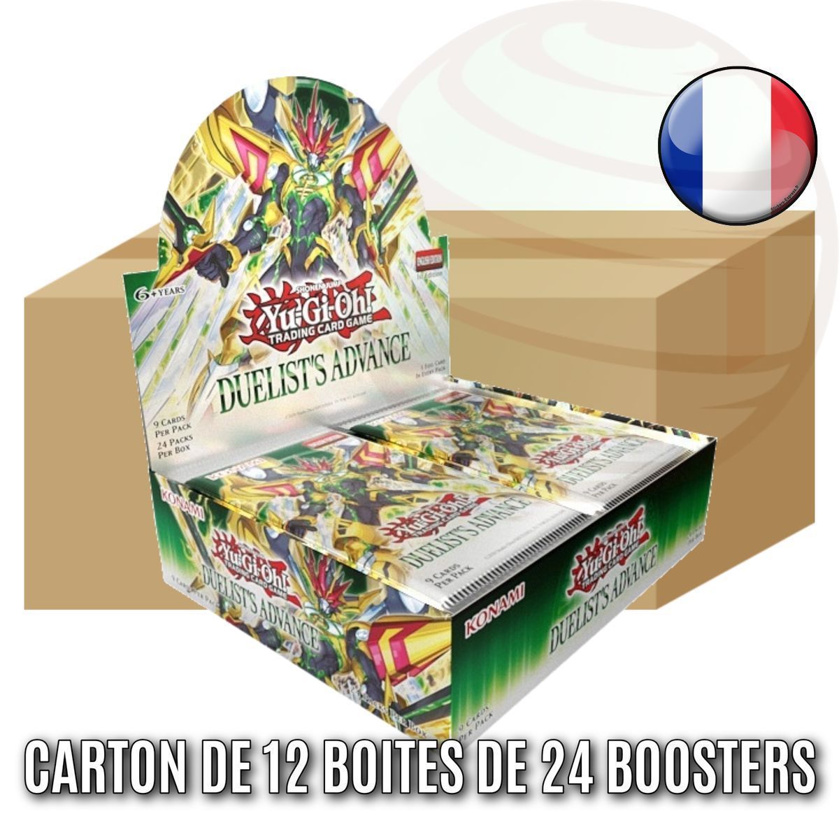 Item Lot of 12 Boxes of 24 Boosters - The Evolution of the Duelist - Yu-Gi-Oh! - DUAD - FR