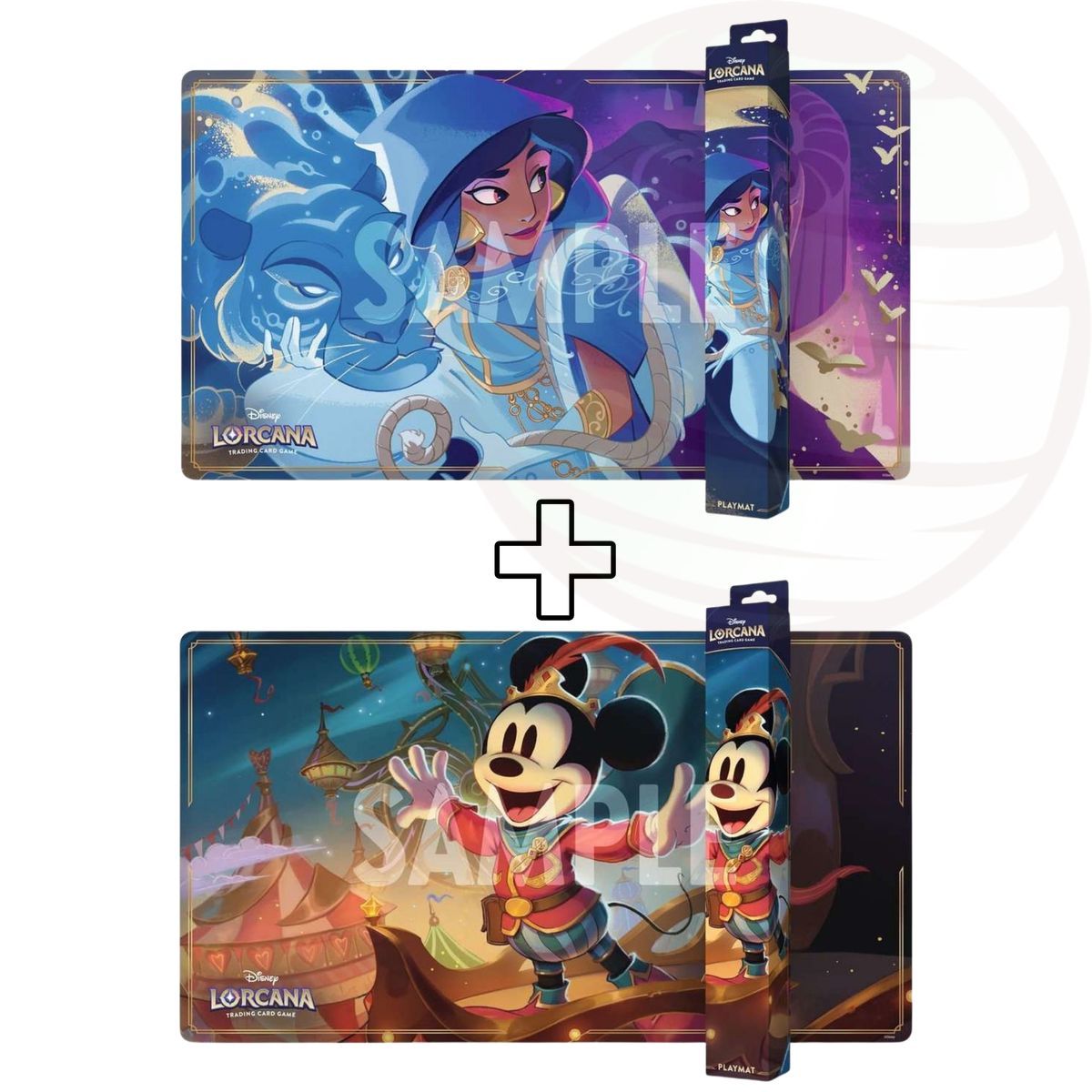 Set of 2 Playmats - Chapter 10: Lights from the Deep - Disney Lorcana - Set 10 - Sealed