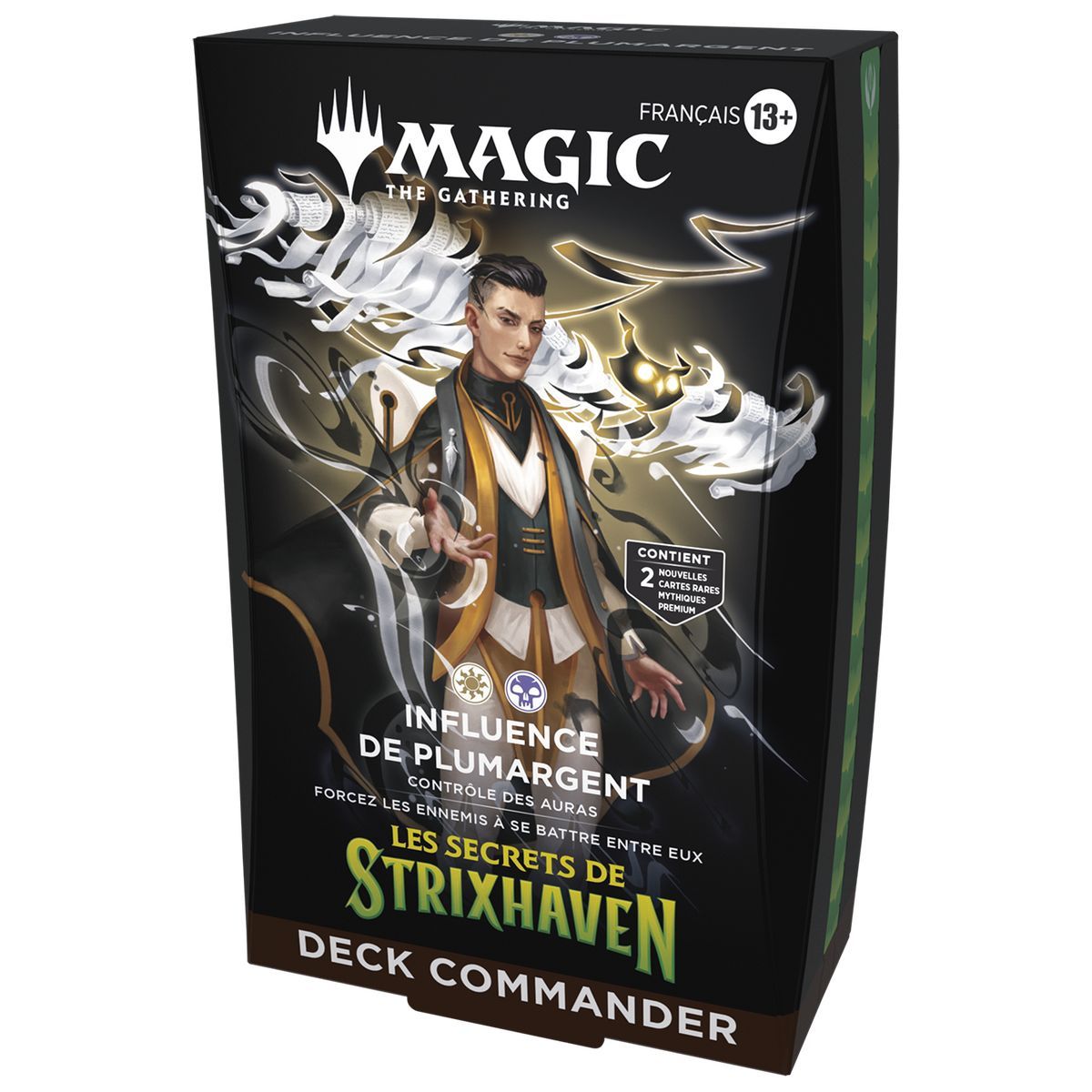 Lot of 5 Commander Decks - Secrets of Strixhaven - Magic The Gathering - FR