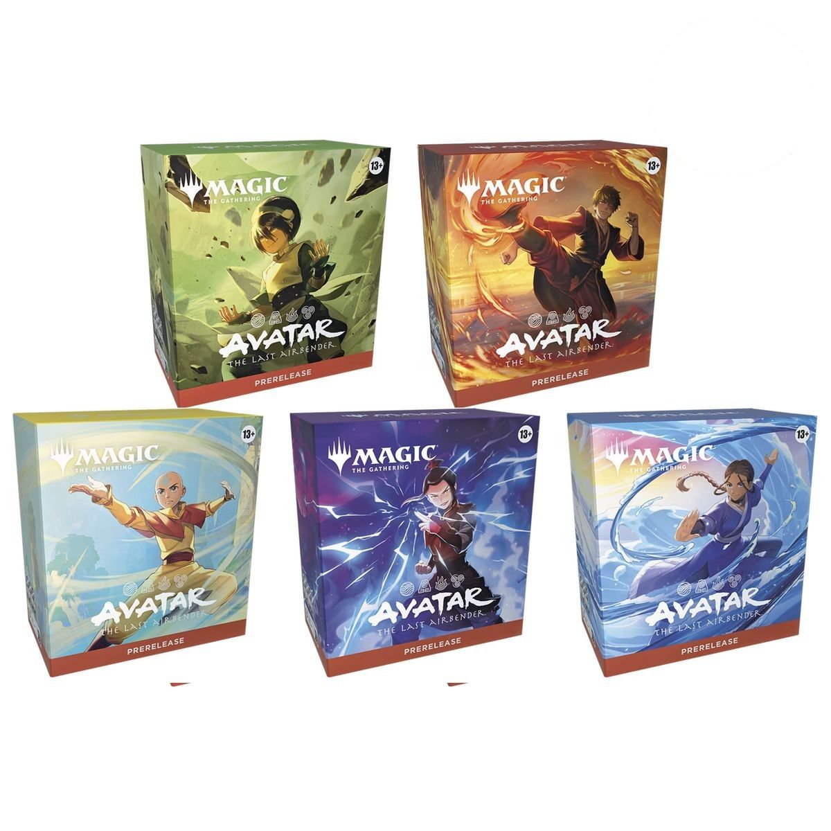 Lot of 5 Preview Kits (AP) - Avatar: The Last Airbender - Magic The Gathering - FR