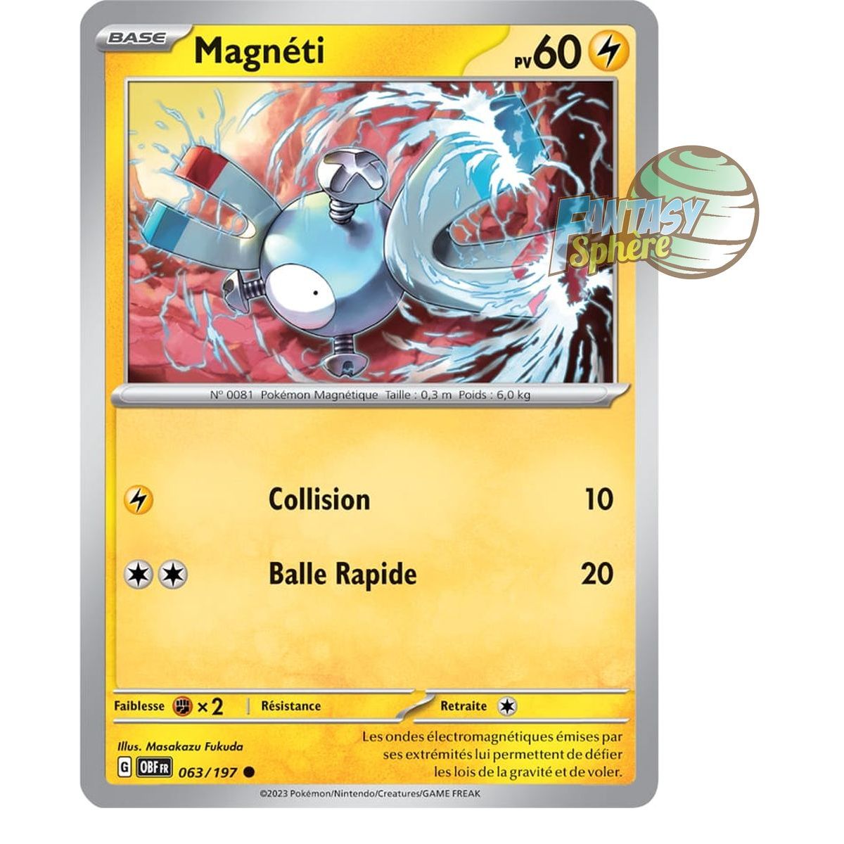 Magneti - Reverse 63/197 - Scarlet and Violet Obsidian Flames