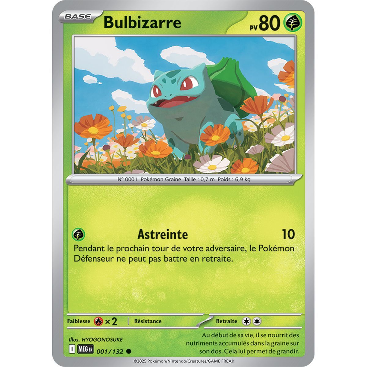 Bulbasaur - Common 1/132 - Mega Evolution