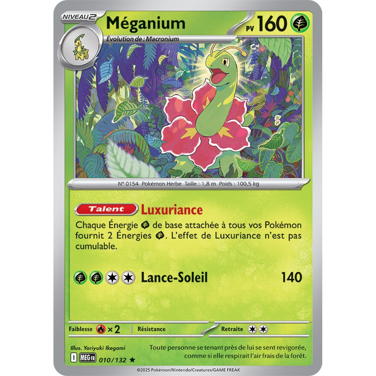 Meganium - Reverse 10/132 - Mega Evolution
