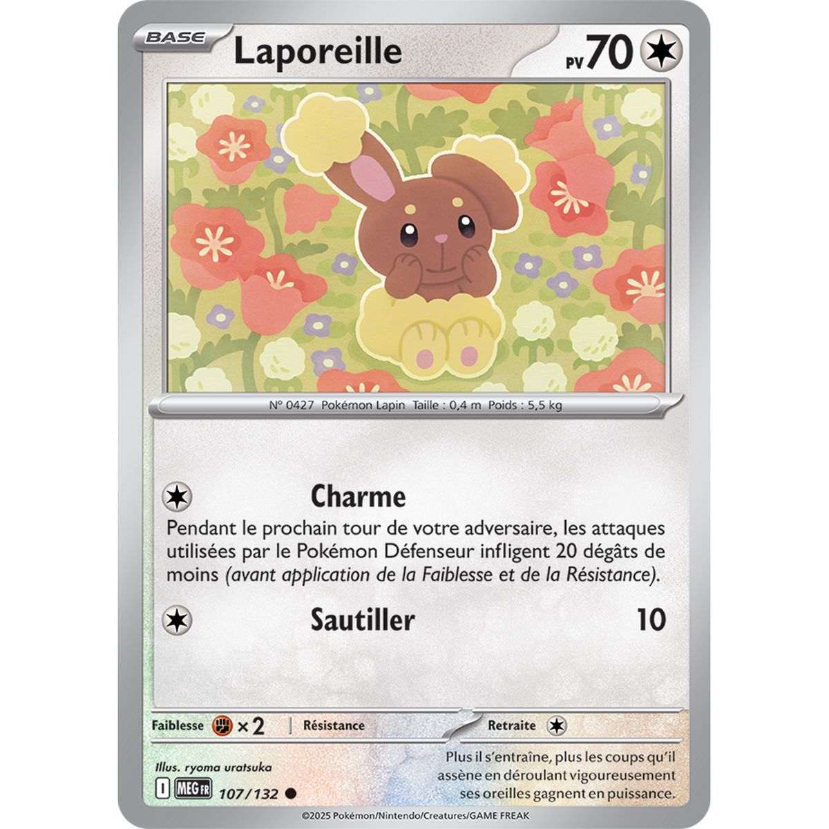 Buneary - Reverse 107/132 - Mega Evolution