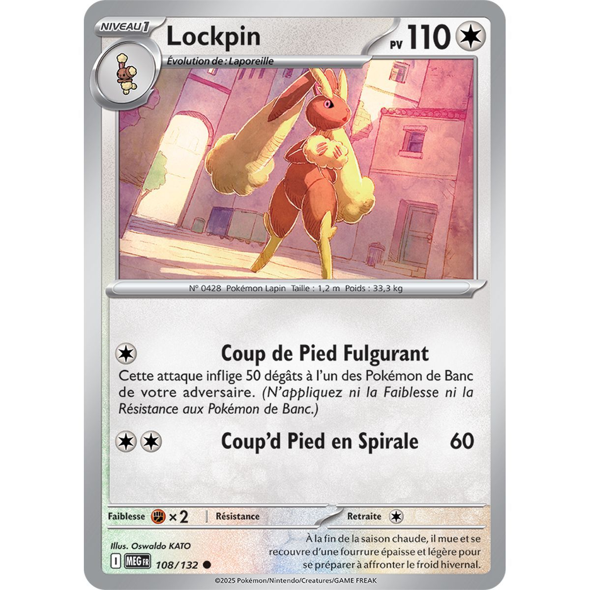 Lockpin - Reverse 108/132 - Mega Evolution