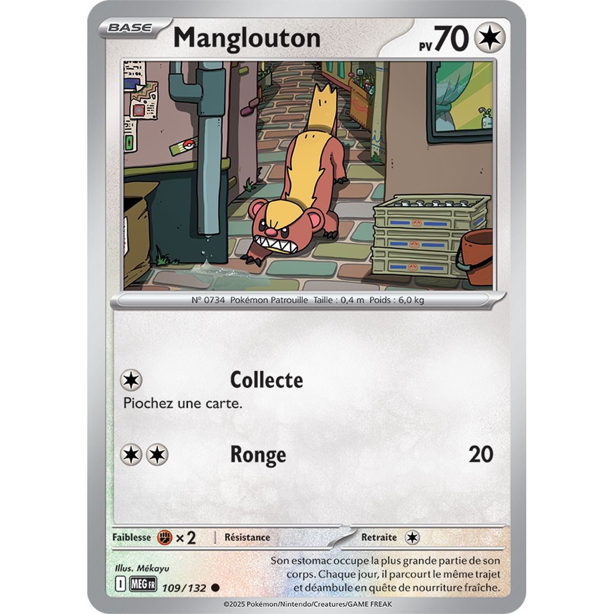 Item Yungoos - Common 109/132 - Mega Evolution