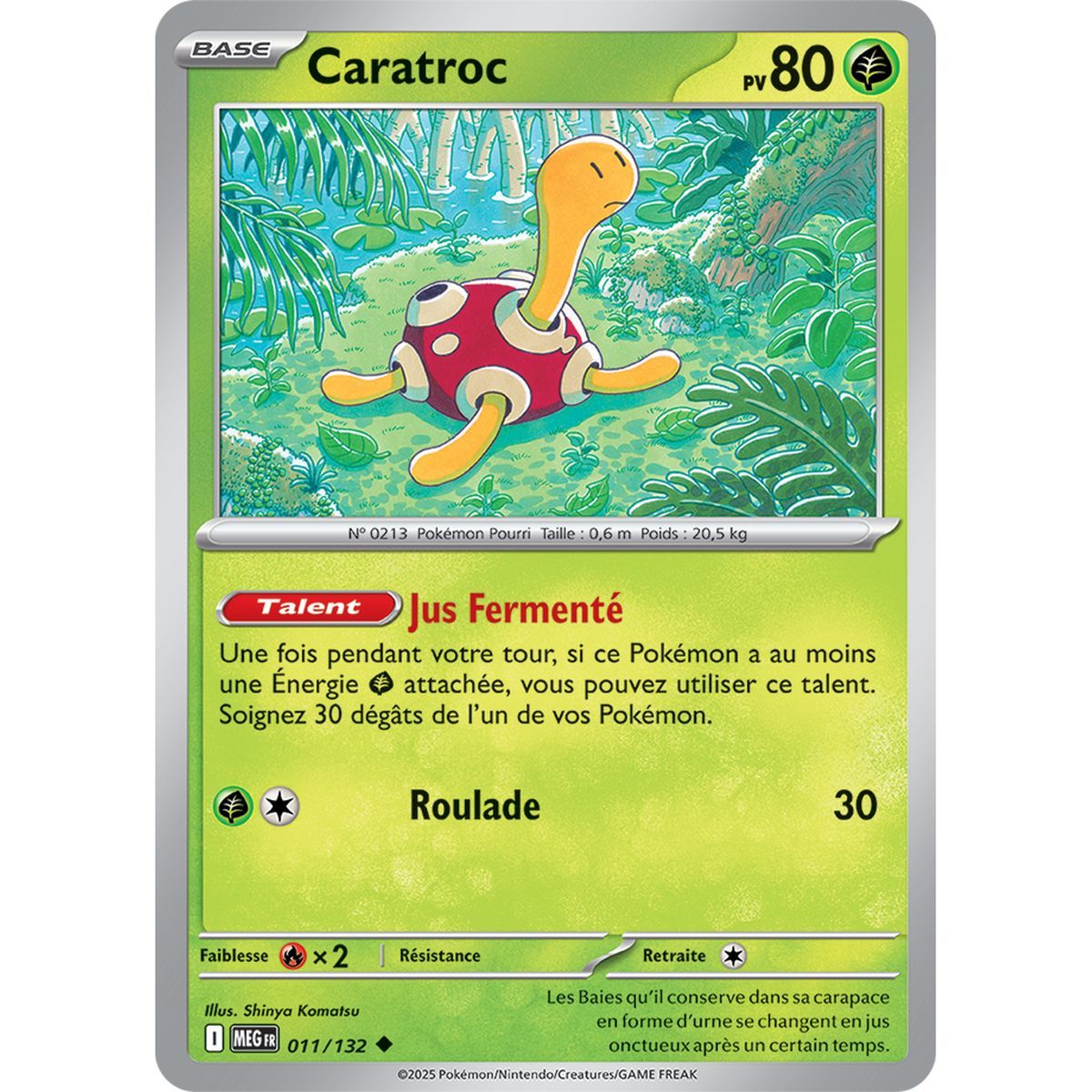 Shuckle - Reverse 11/132 - Mega Evolution