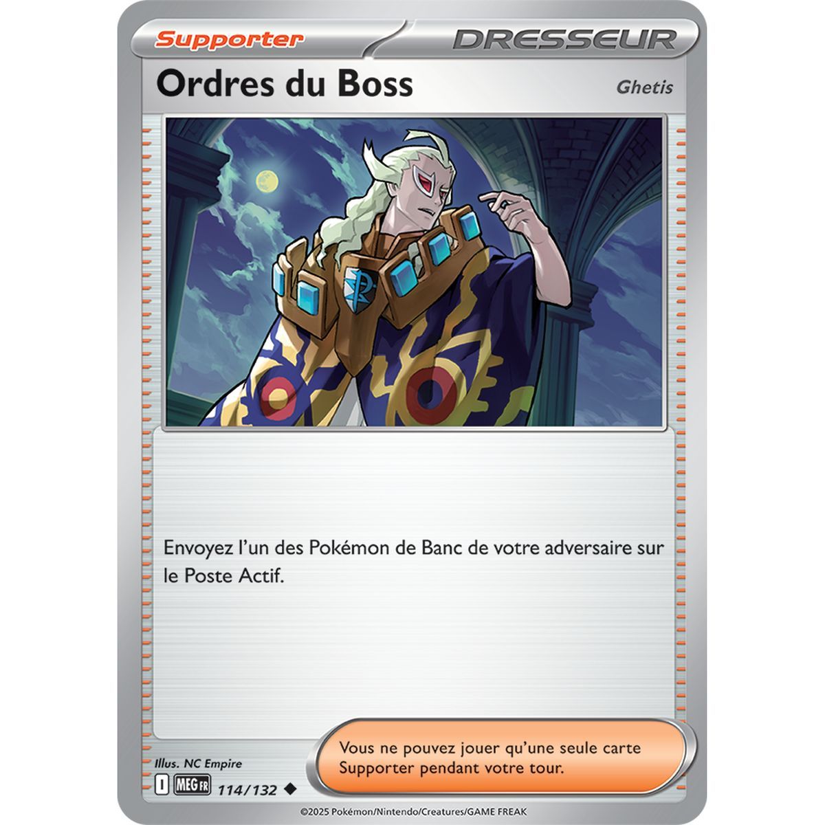 Boss Orders - Uncommon 114/132 - Mega Evolution