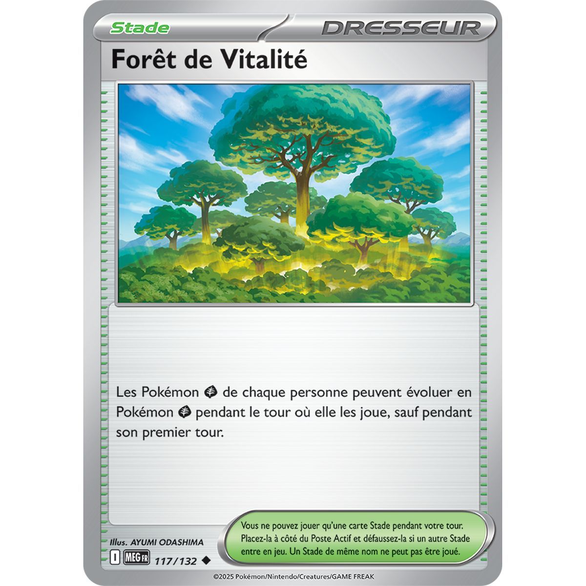Vitality Forest - Uncommon 117/132 - Mega Evolution