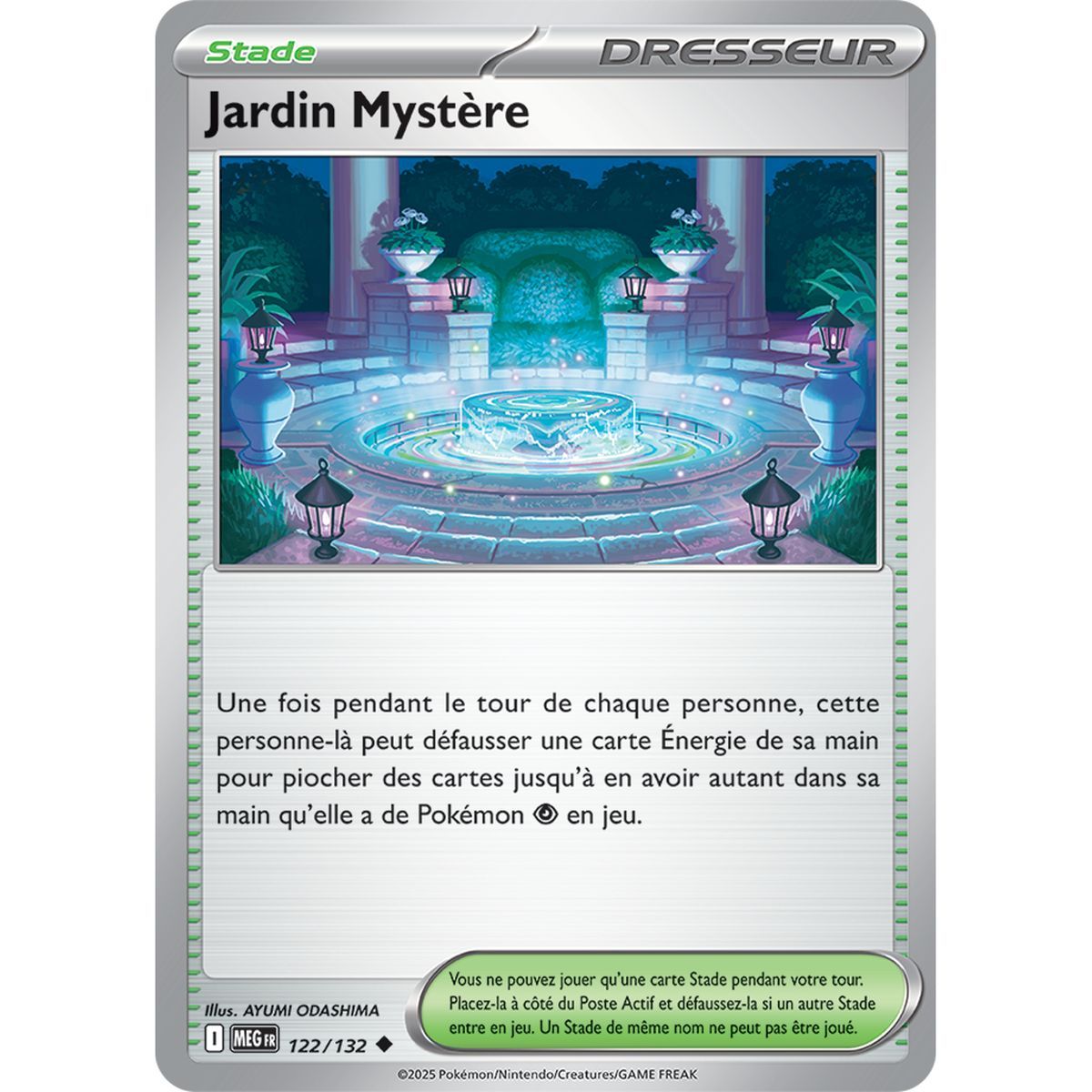 Mystery Garden - Reverse 122/132 - Mega Evolution