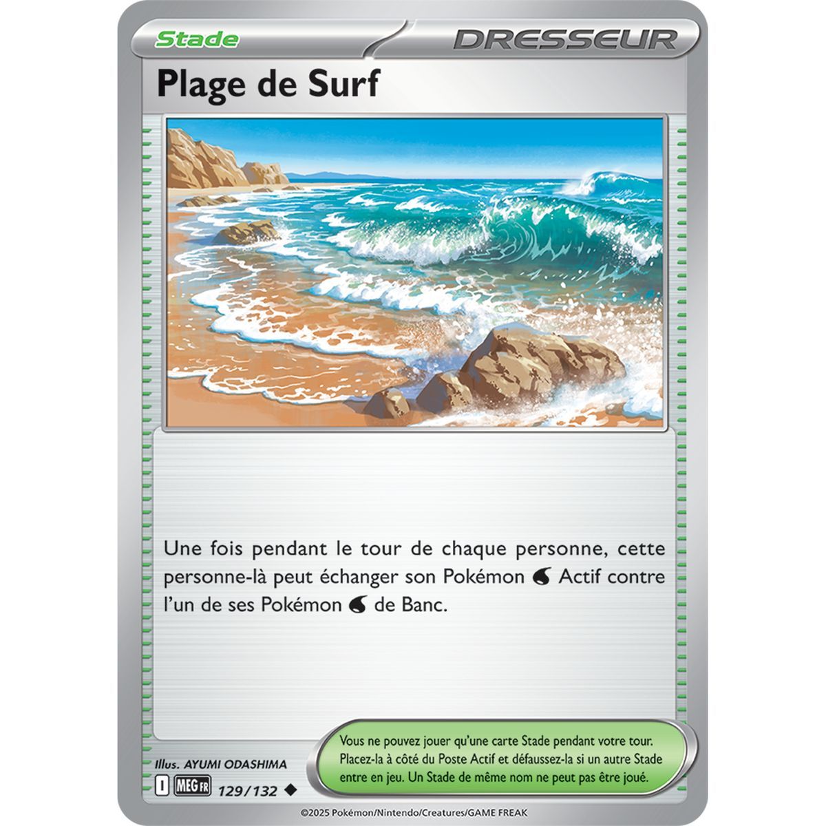 Item Surf Beach - Reverse 129/132 - Mega Evolution