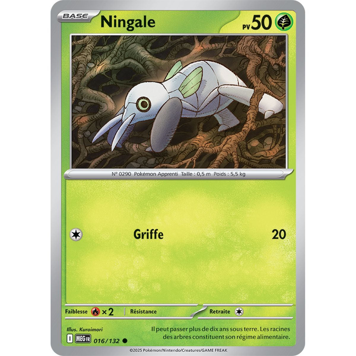 Nincada - Reverse 16/132 - Mega Evolution