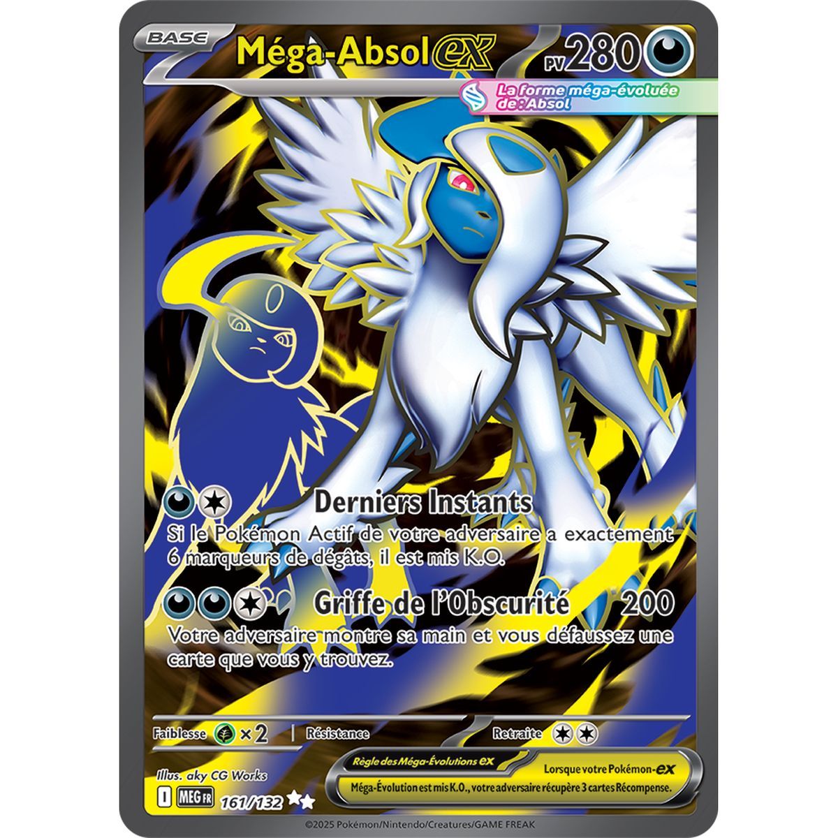 Item Mega-Absol-ex - Ultra Rare 161/132 - Mega Evolution