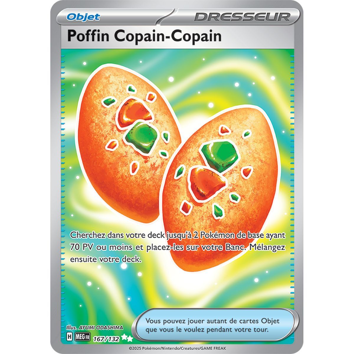 Poffin Buddy - Ultra Rare 167/132 - Mega Evolution