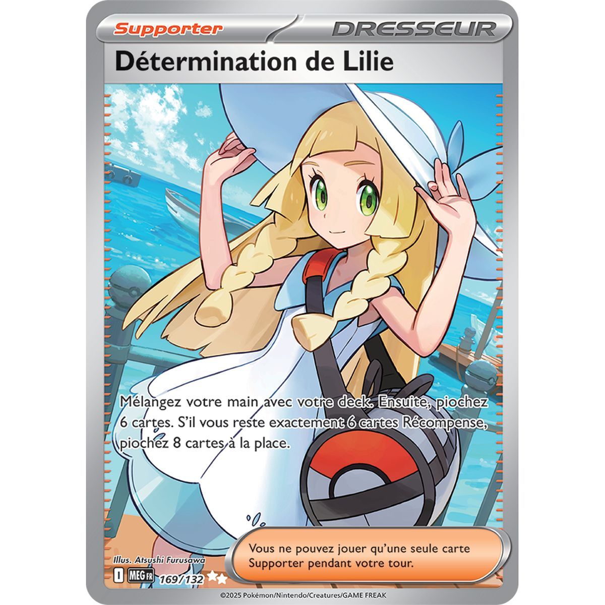 Lillie's Determination - Ultra Rare 169/132 - Mega Evolution