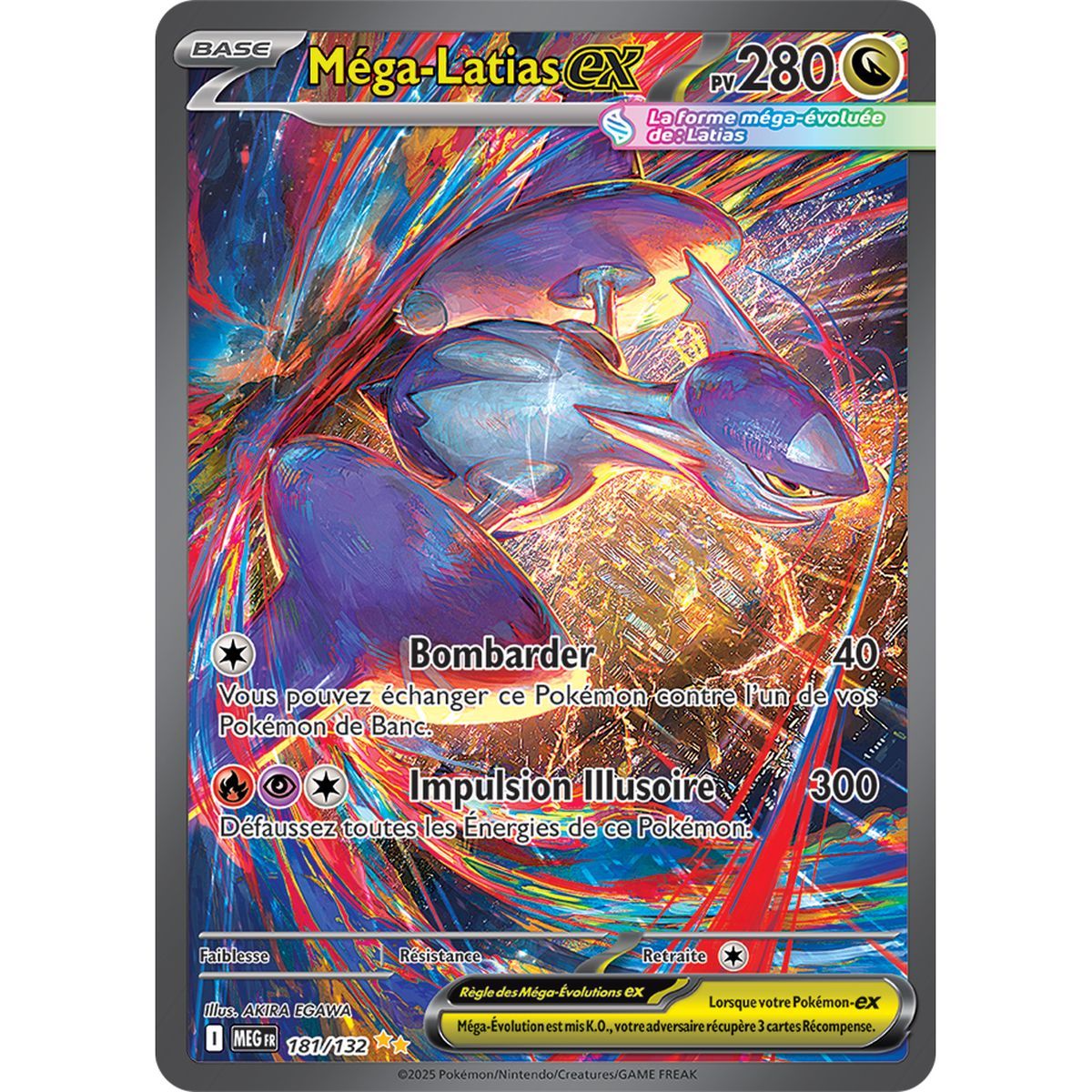 Mega Latias-ex - Special Illustration Rare 181/132 - Mega Evolution